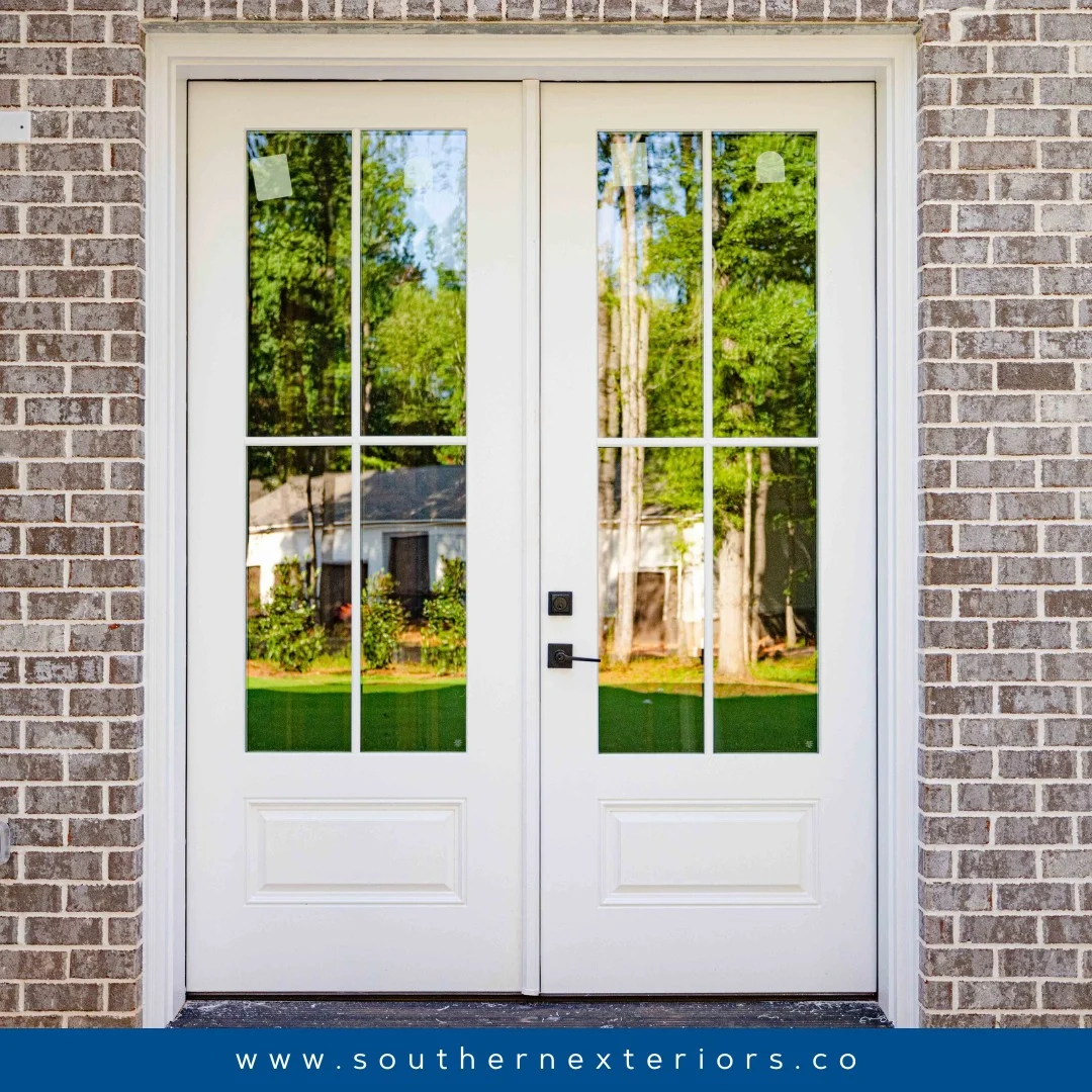 Multiple ProVia window styles installed on home